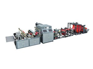 全自動(dòng)無紡布焊把制袋機(jī)